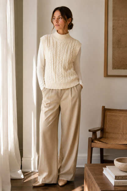 Evelyn Knit Vest
