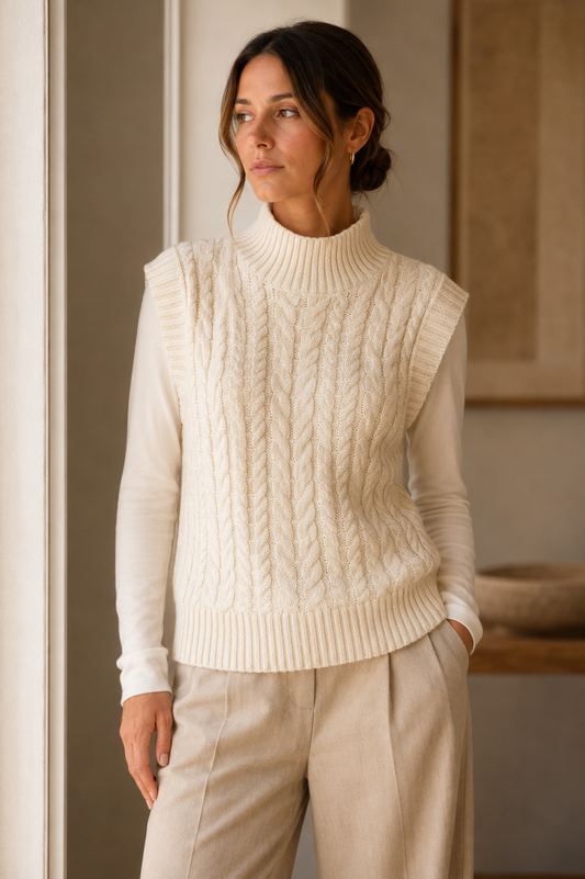 Evelyn Knit Vest