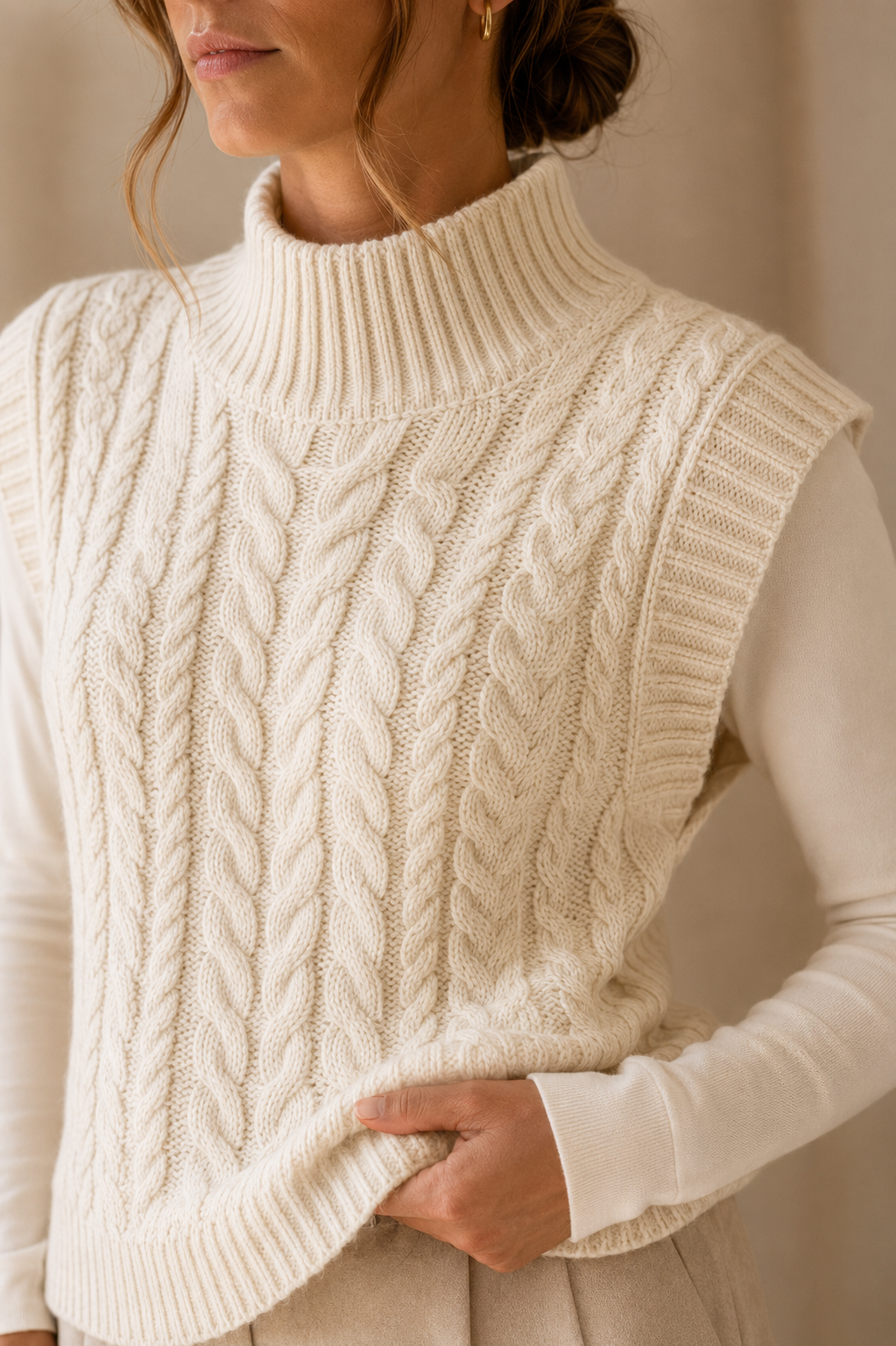 Evelyn Knit Vest