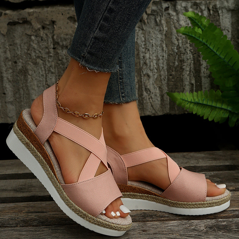 Celine Wedge Sandal